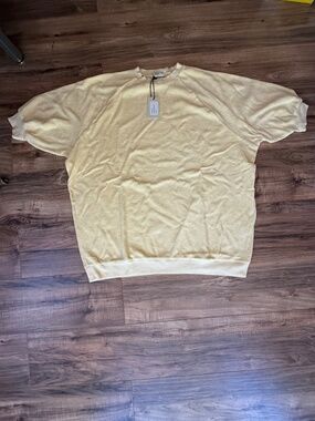 Ragdoll Oversized Terry Cloth Sweatshirt